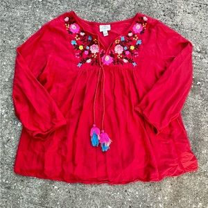 St John’s Bay Floral Blouse